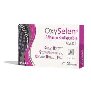 Nutrilair OxySelen Sélénium Biodisponible + Vit A, C, E – 30 comprimés