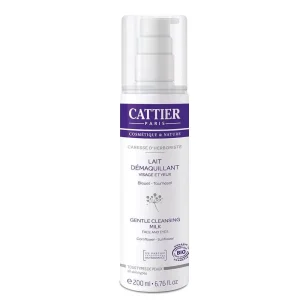 Cattier Lait Démaquillant Caresse d’Herboriste Bio 200 ml