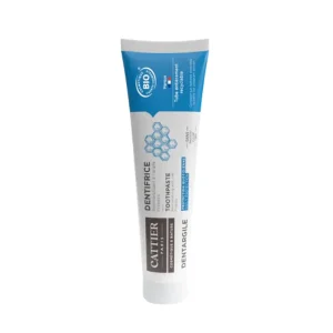 Cattier Dentargile Dentifrice Reminéralisant à l&rsquo;argile Bio – Goût Propolis – Protection Gingivale Quotidienne – 75ml