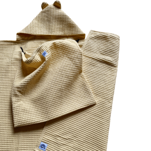 Cape de bain jaune pâle – Moomie