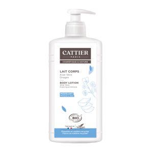 Cattier Lait Corps Modelant Aloé Vera & Onagre Bio- 500 ml