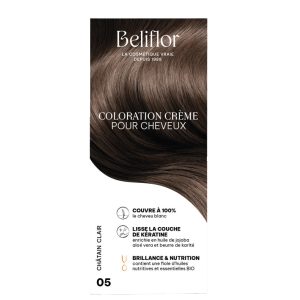 Coloration Crème n° 05 Châtain Clair – Beliflor