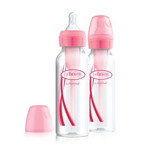 Dr. Brown&rsquo;s Options+ Anti-colic Bottle 2-pack | Biberon à col étroit 250 ml