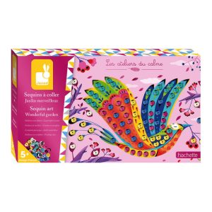 Kit Créatif – Sequins à Coller Jardin Merveilleux – Janod