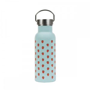 Gourde Isotherme Fraise – 500ml – Maison Petit Jour