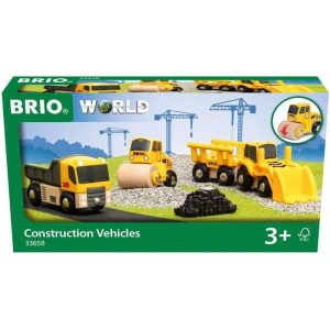 Coffret de 3 engins de chantier – Brio
