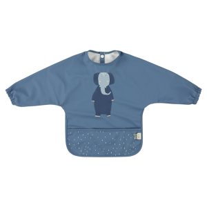Bavoir à manches Elephant – Trixie Baby