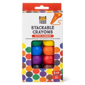 Crayons empilables Arc-en-ciel – Tiger Tribe