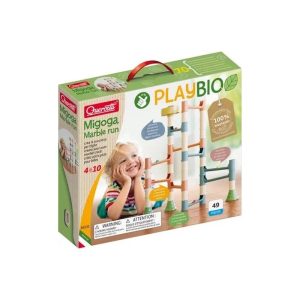 Circuit de Billes Playbio de 49 pièces- Quercetti