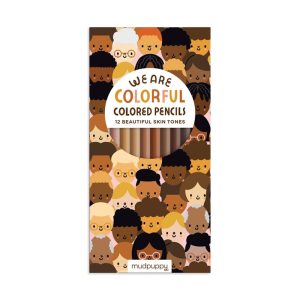 Crayons “nous sommes multicolores”