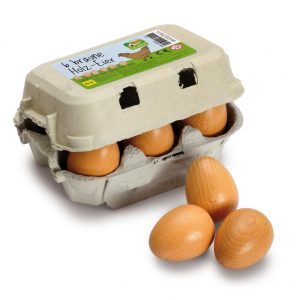 Pack de 6 oeufs (jaune) – Erzi
