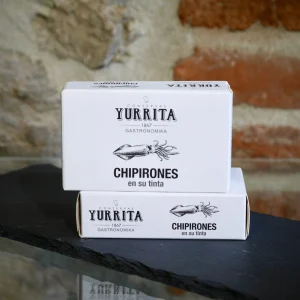 Chipirons à l’encre de seiche