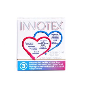 INNOTEX Boite de 3 Préservatifs