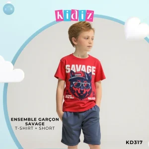 Ensemble Garçon loup &lsquo;SAVAGE&rsquo; KD317
