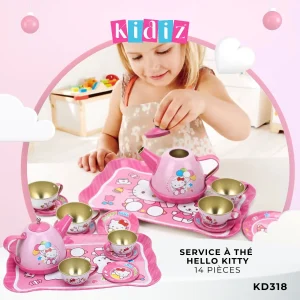 Service à thé Hello kitty 14 pièces KD318