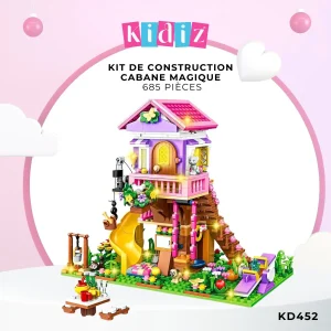kit de construction cabane magique 685 pièces KD452
