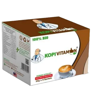 KopiVitamin Café KopiVitamine – DR’s Secret – Instantané et Savoureux 100% Bio