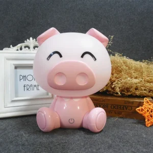 Veilleuse lampe de chevet cochon