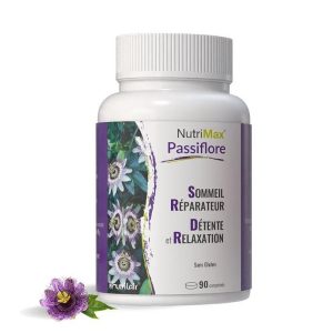 NuriMax Passiflore – sans Gluten – 90 comprimés