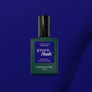 Vernis semi-permanent Green Flash Navy blue