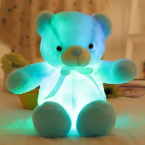 Ours en peluche lumineux