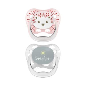 Dr. Brown&rsquo;s Sucette phase 1 têtes d&rsquo;animaux, pack de 2