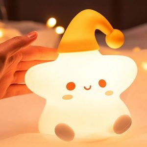 Veilleuse en forme d&rsquo;étoile pour bébé