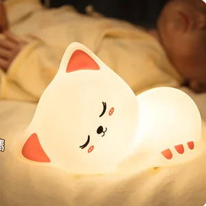 Veilleuse pour chat mignon