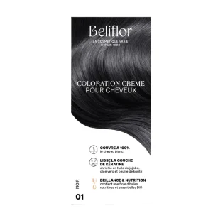 Coloration Crème n°01 Noir – Beliflor