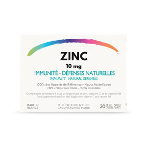 Zinc – 10mg – Immunité et défenses naturelles