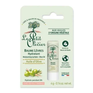 Le Petit Olivier Baume Lèvres Hydratant 8h à l&rsquo;Huile d&rsquo;Olive – 4 g