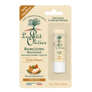 Le Petit Olivier Baume Lèvres Nourrissant à l&rsquo;Huile d&rsquo;Argan – Lèvres Sèches – 4g