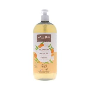 Gel Douche Relaxant au Fleur d&rsquo;Oranger Tilleul Bio – 1L -Cattier