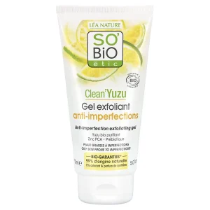 Clean&rsquo;Yuzu Gel Exfoliant Anti-Imperfections Bio – 150 ml – SO&rsquo;BIO étic