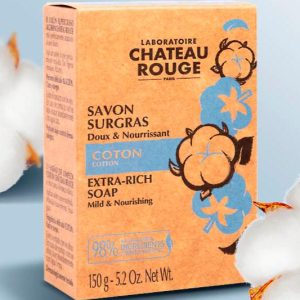 CHATEAU ROUGE SAVON SURGRAS (4 parfums différents)