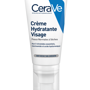 CeraVe Crème Hydratante Visage Pour peaux normales à sèches