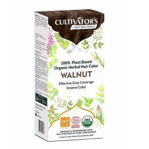 Coloration Végétale Bio Noix – Noisette -100 g- Cultivator&rsquo;s