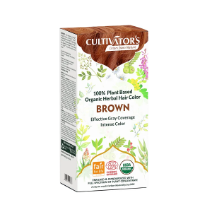 Coloration Végétale Bio Brown – Brun -100 g- Cultivator&rsquo;s