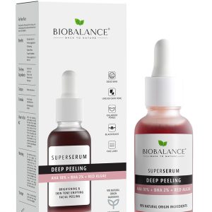 BIOBALANCE DEEP PEELING SUPER SERUM AHA 10% + BHA 2% + RED ALGAE