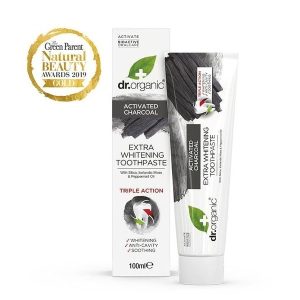 Dr. Organic Dentifrice au Charbon Actif Bio  – 100 ml –