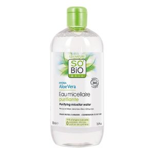 Eau Micellaire Purifiante Bio -500ml – So Bio étic
