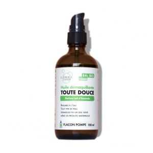 Huile démaquillante rinçable lait d’amande