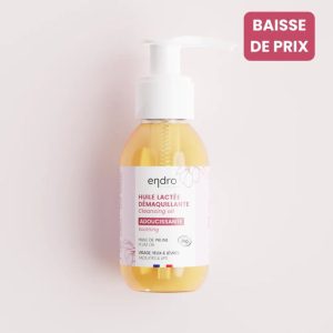 Huile lactée démaquillante Endro