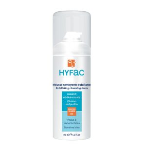 Mousse Nettoyante Exfoliante -Peaux à Infections- 150 ml- HYFAC