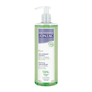 Pure – Gel Nettoyant Purifiant Bio – 500 ml – JONZAC
