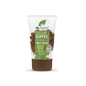 Masque à café visage BIO – Organic Coffee Espresso Face Mask – 125 ml – Dr organic