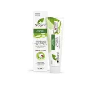 Dr Organic Dentifrice à l&rsquo;Aloe Vera Bio 100 ml