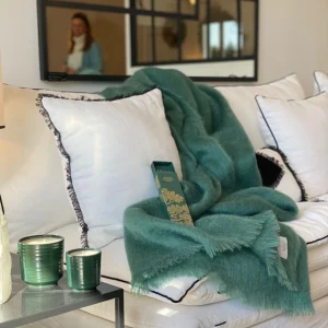 Plaid en mohair