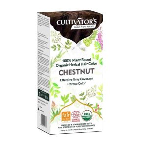 Coloration Végétale Bio Chestnut- Châtain – 100 g – Cultivator&rsquo;s
