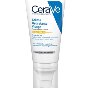 CeraVe Crème Hydratante Visage SPF30 Pour peaux normales à sèches